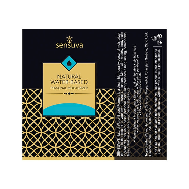 Sensuva Natural Water-Based Personal Moisturizer