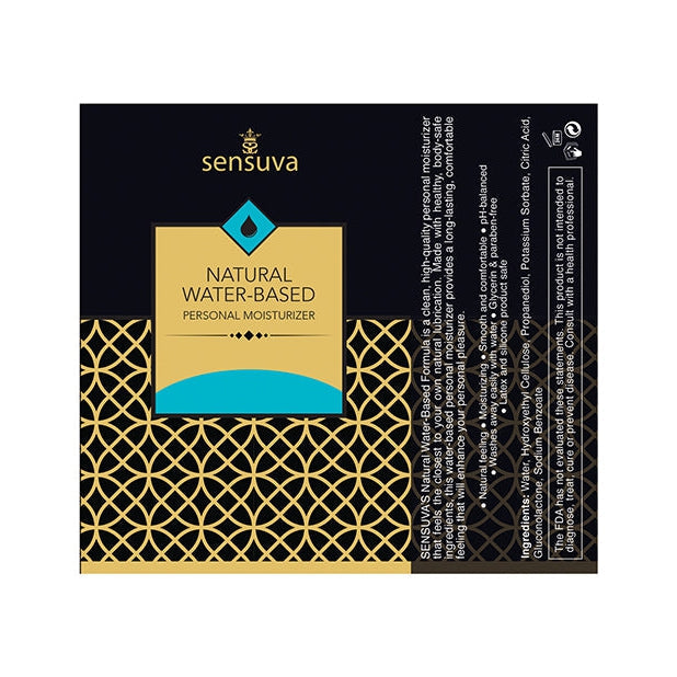 Sensuva Natural Water-Based Personal Moisturizer
