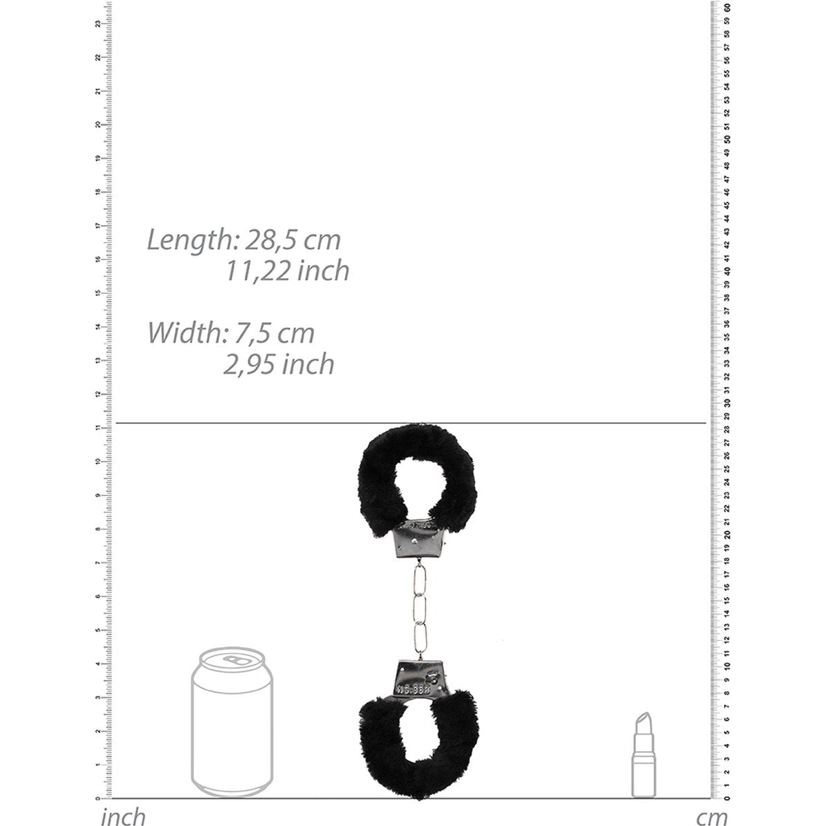Shots Ouch Beginner's Furry Handcuffs