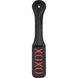 Shots Ouch XOXO Faux Leather Paddle