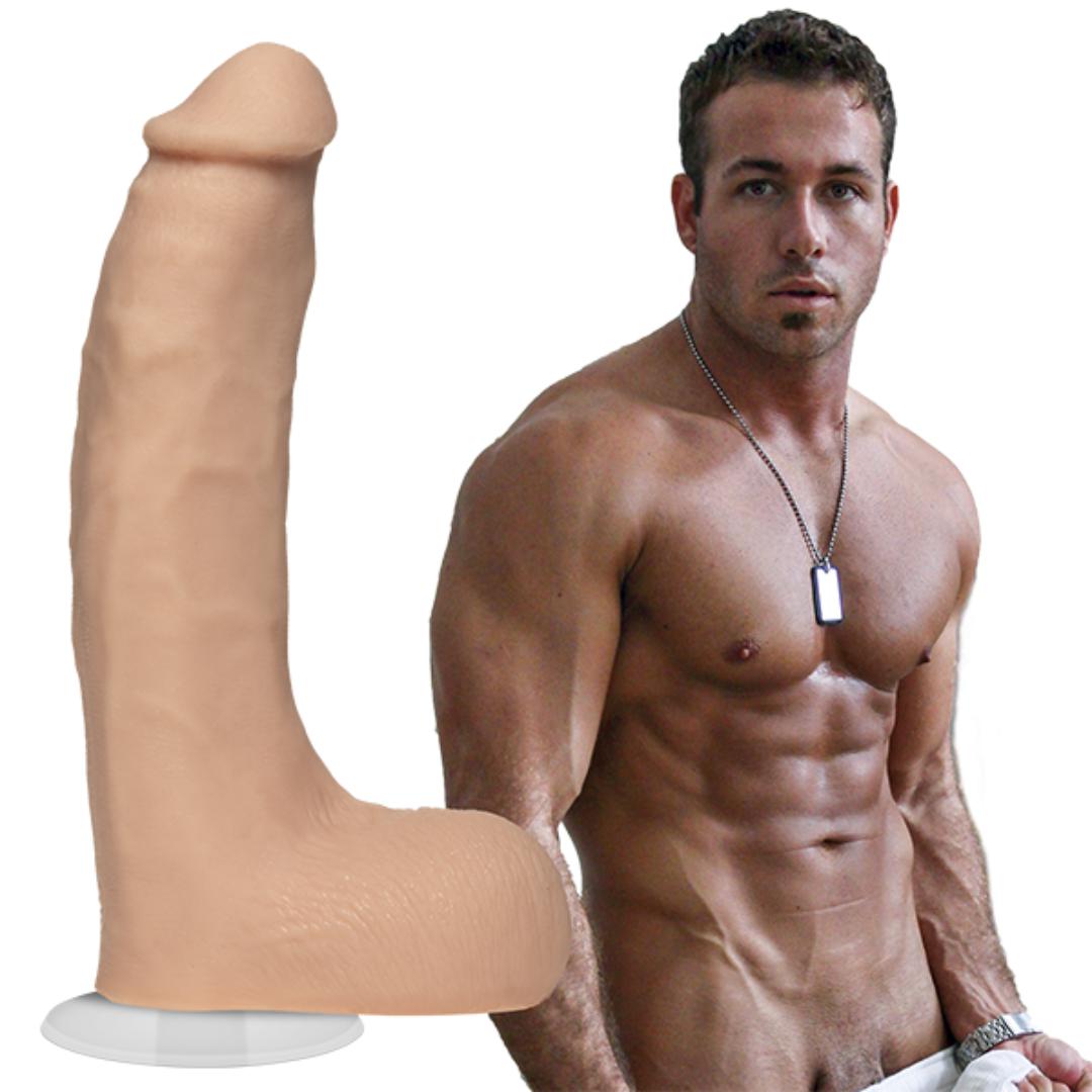 Signature Cocks Chad White 8.5 Inch Ultraskyn Cock