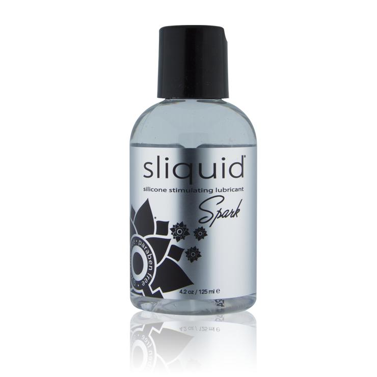 Sliquid Spark Silicone Stimulating Lubricant - 4.2 oz