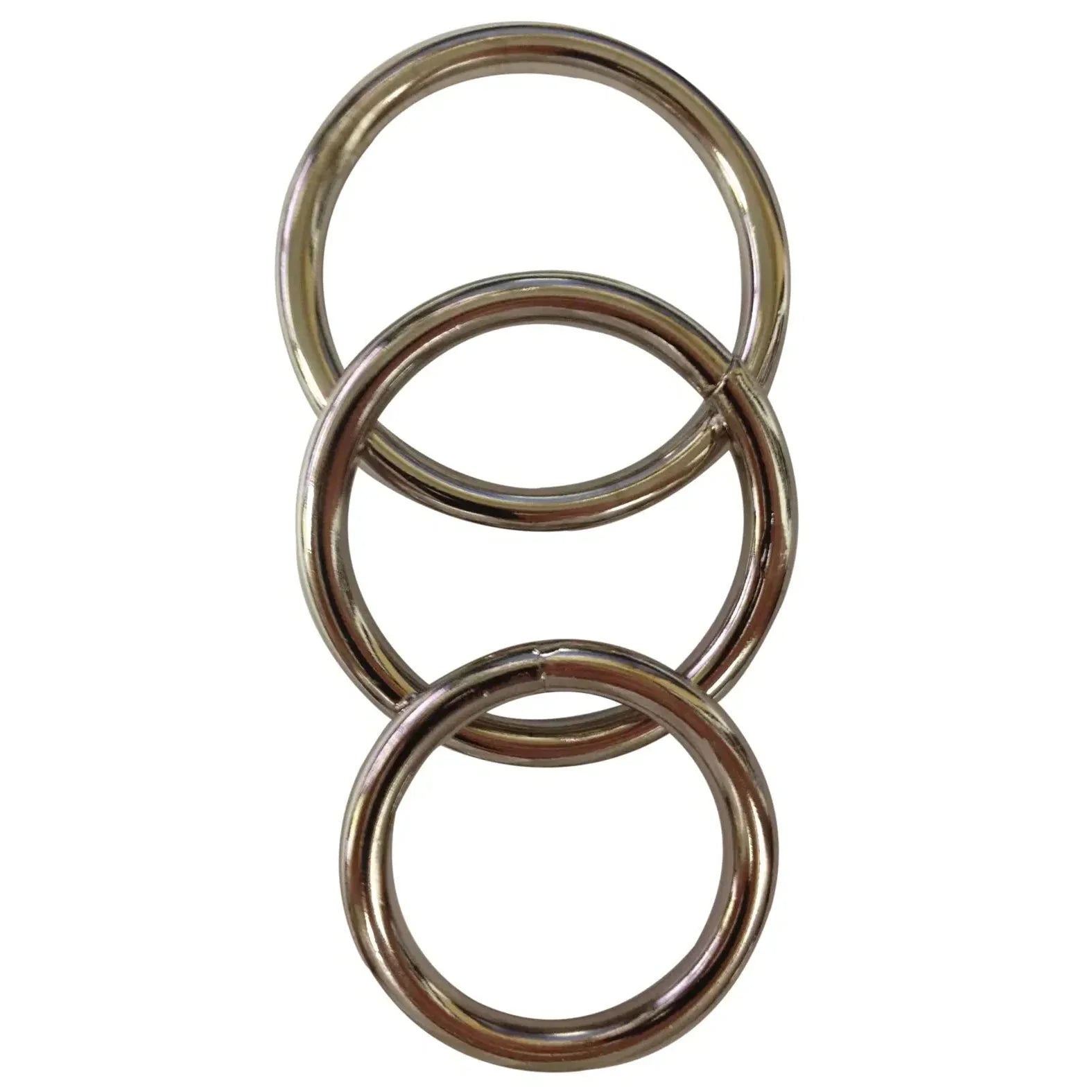 Sportsheets Metal O Ring - Pack Of 3