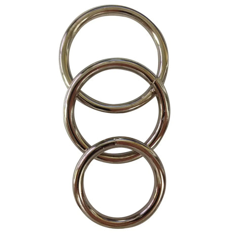 Sportsheets Metal O Ring - Pack Of 3