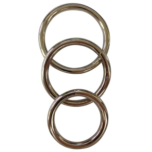 Sportsheets Metal O Ring - Pack Of 3