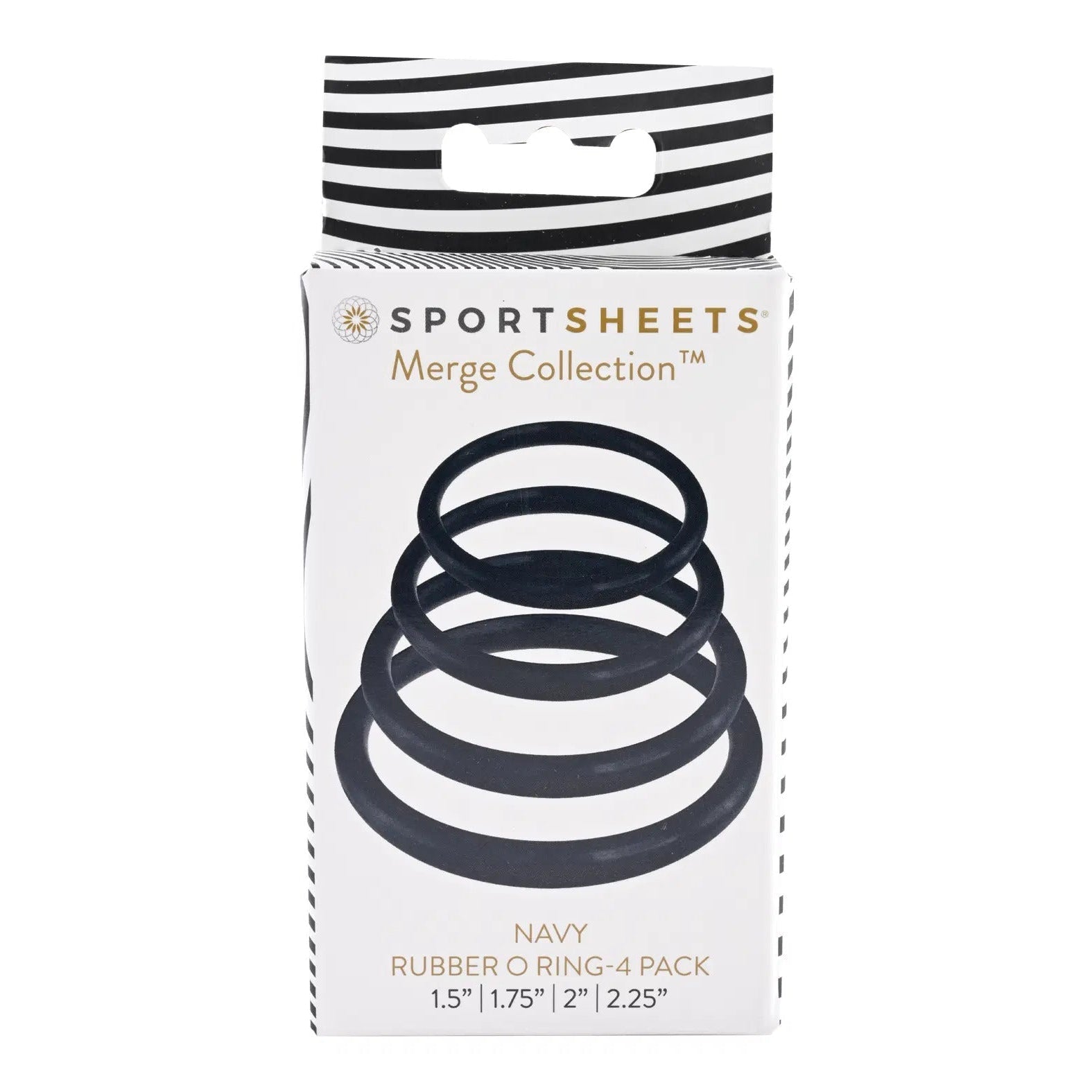 Sportsheets Rubber Harness O Ring - 4 Pack