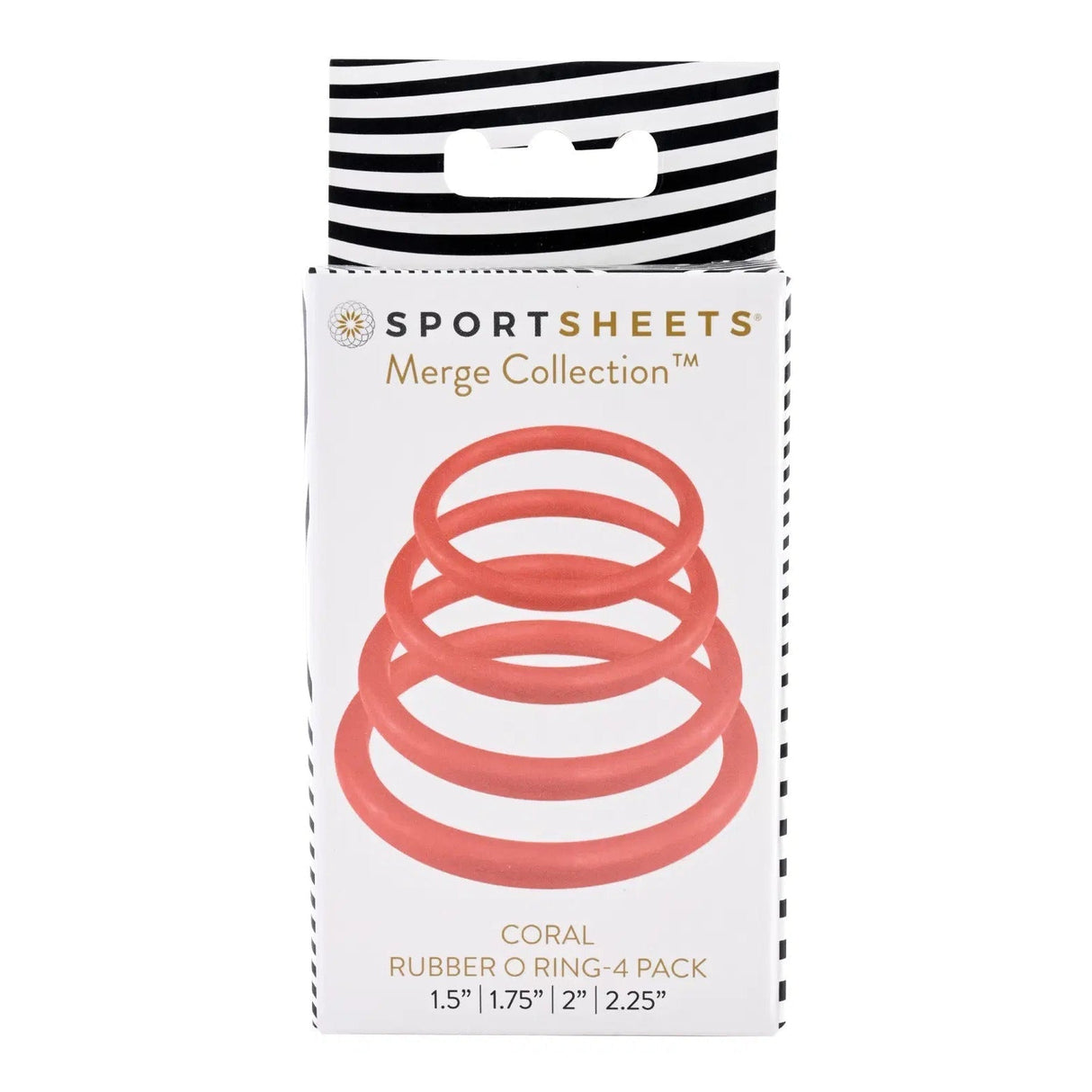 Sportsheets Rubber Harness O Ring - 4 Pack