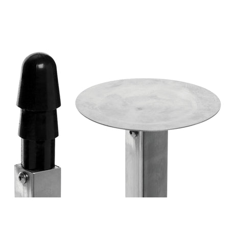 Squat Anal Impaler with Spreader Bar and Cuffs