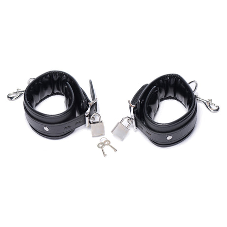 Squat Anal Impaler with Spreader Bar and Cuffs