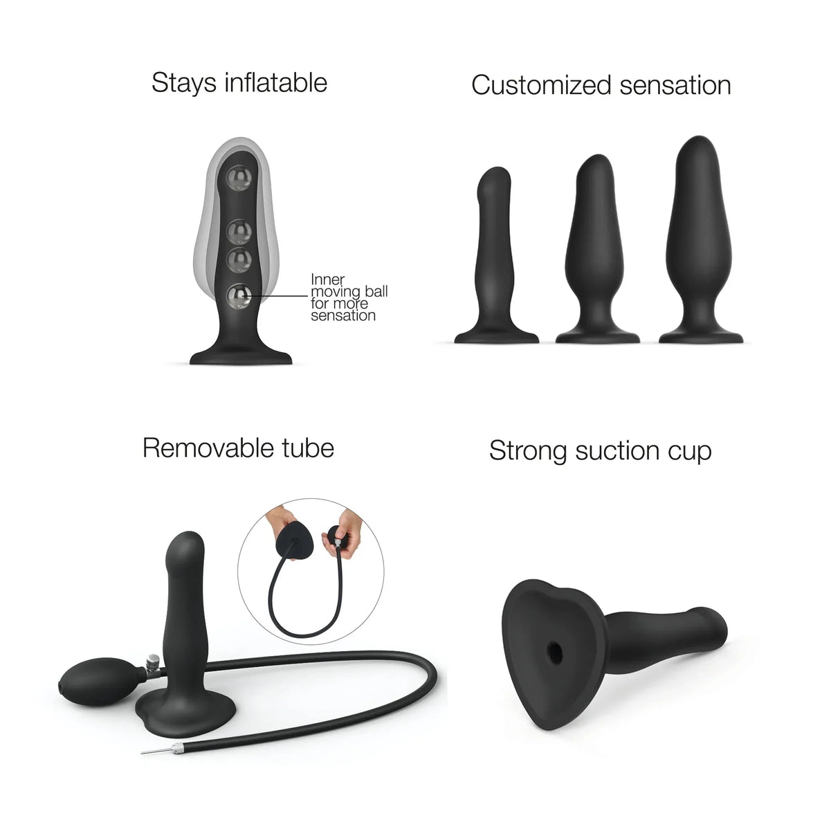Strap-On-Me Inflatable Dildo Plug