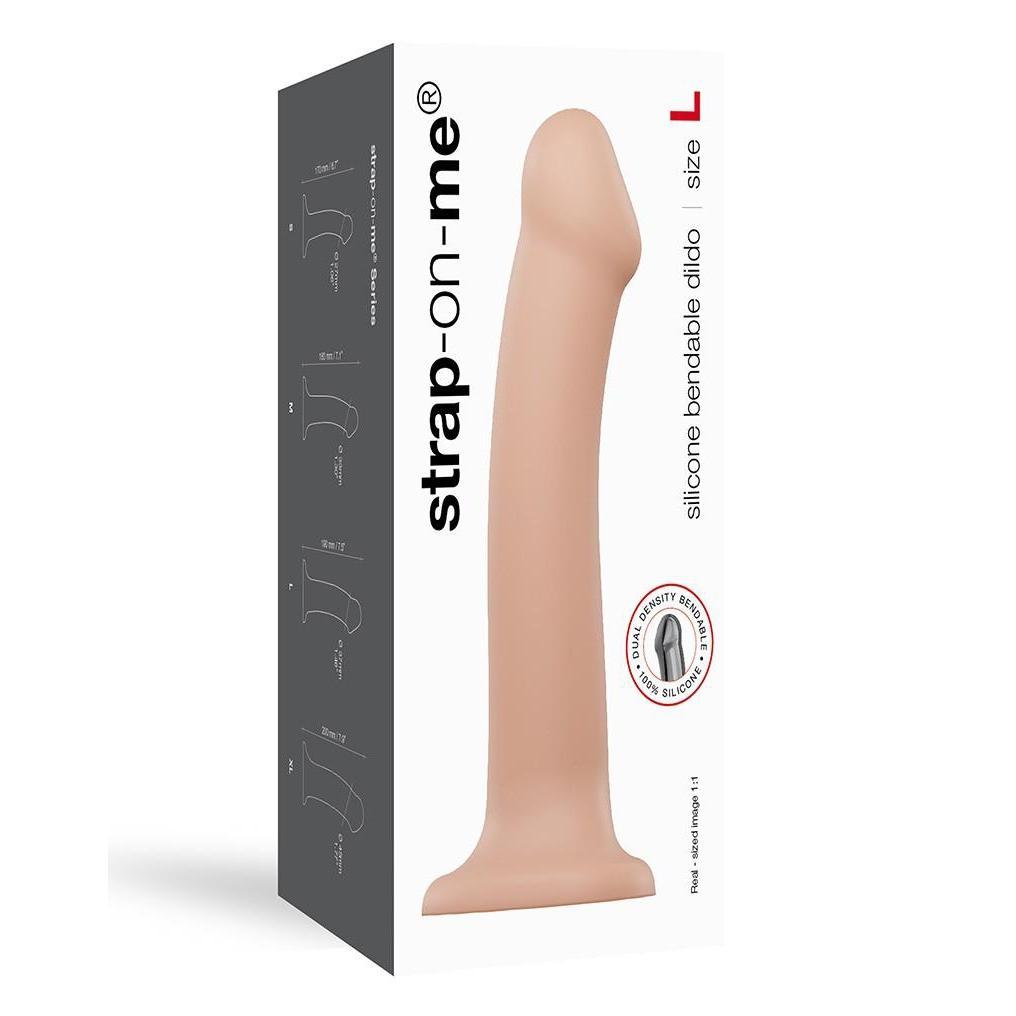 Strap-On-Me Large Silicone Bendable Dildo