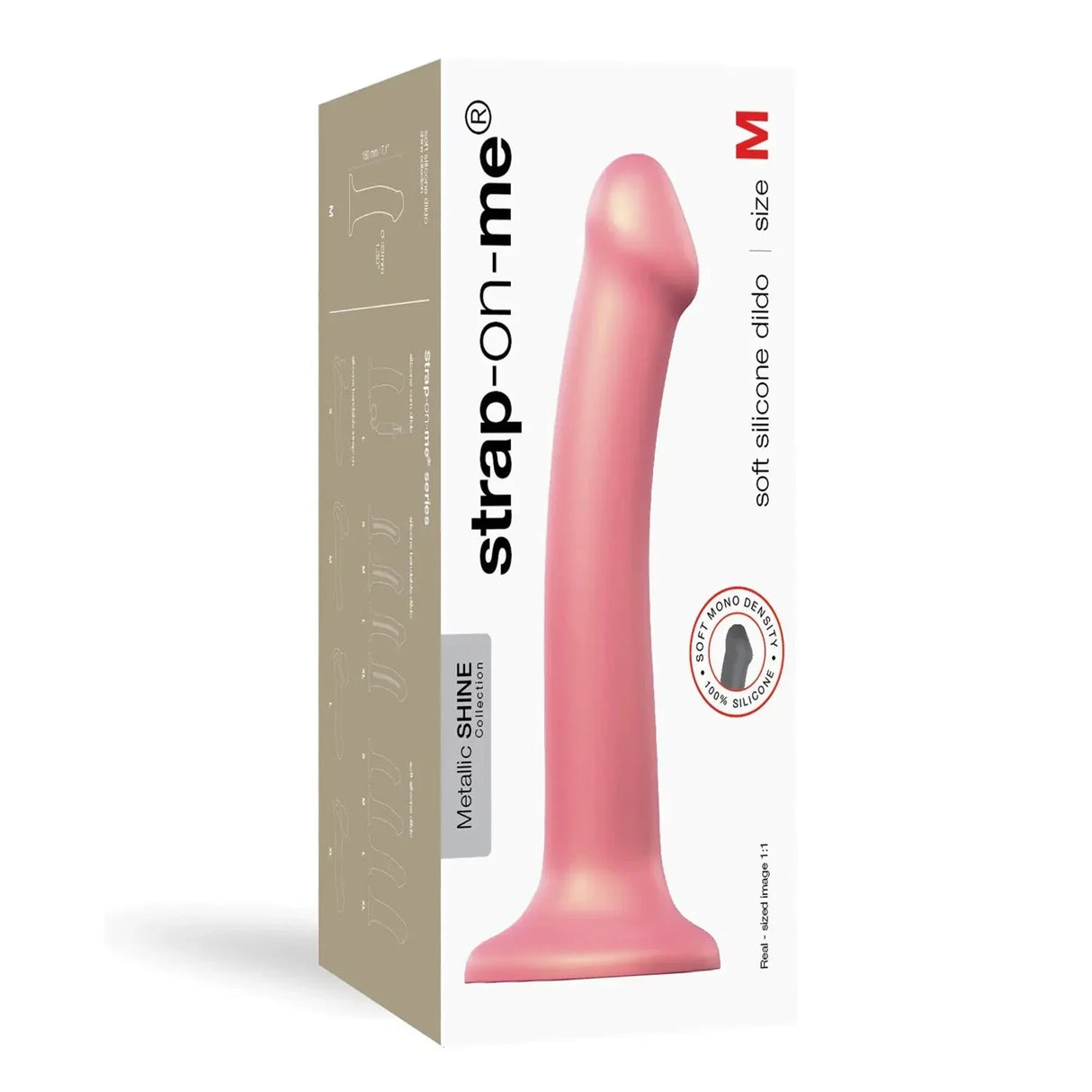 Strap-On-Me Medium Soft Silicone Dildo