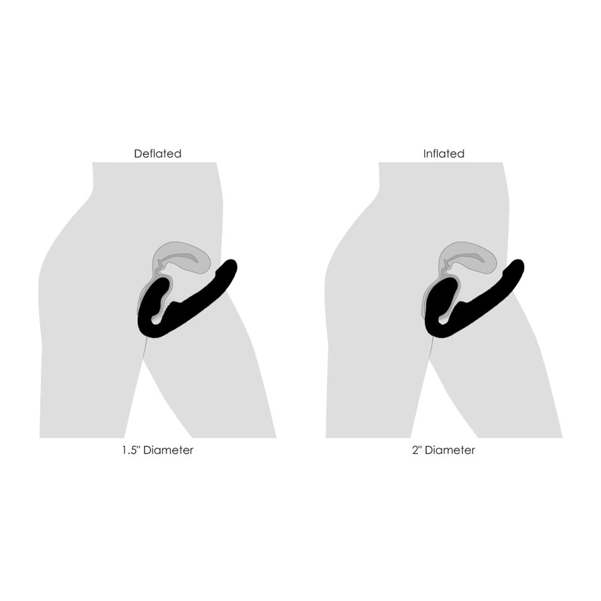 Strap U Ergo-Fit Twist Vibrating Strapless Strap On