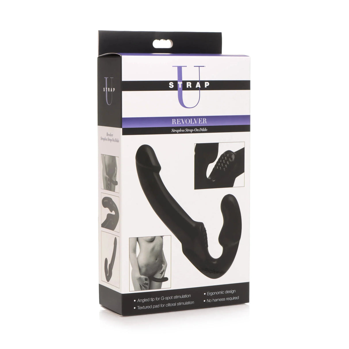 Strap U Revolver Strapless Strap On Dildo