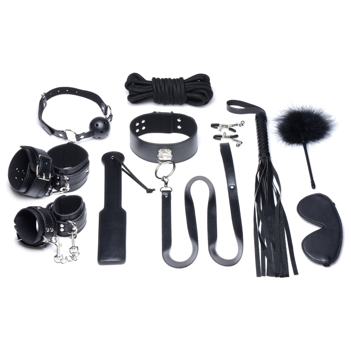 Strict Deluxe 10 Piece Bondage Set