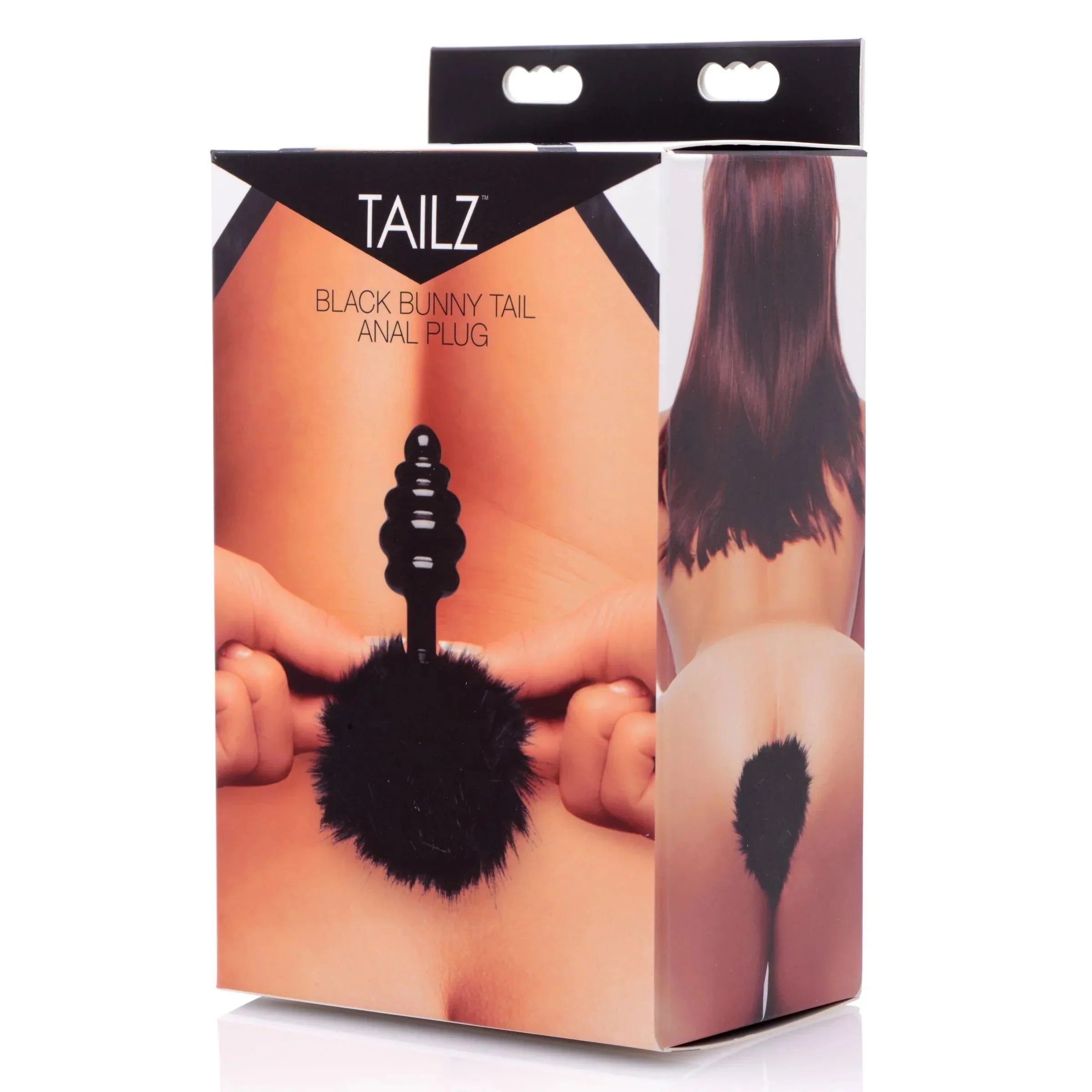 Tailz Black Bunny Tail Anal Plug