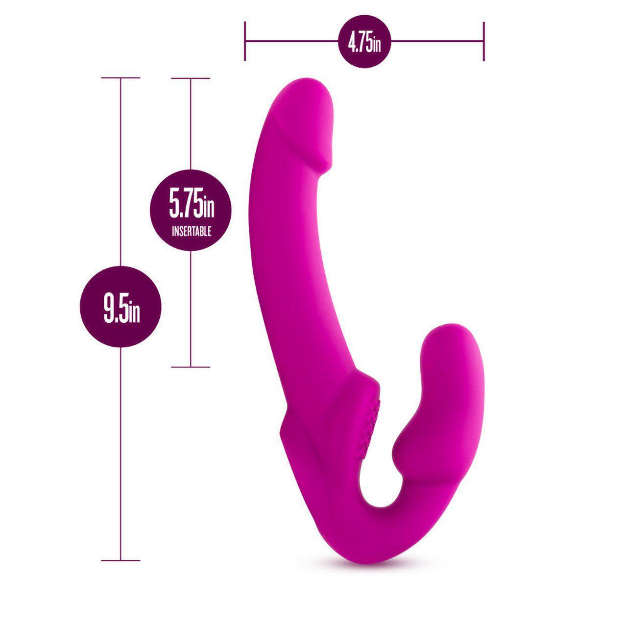 Temptasia Estella Vibrating Strapless Dildo