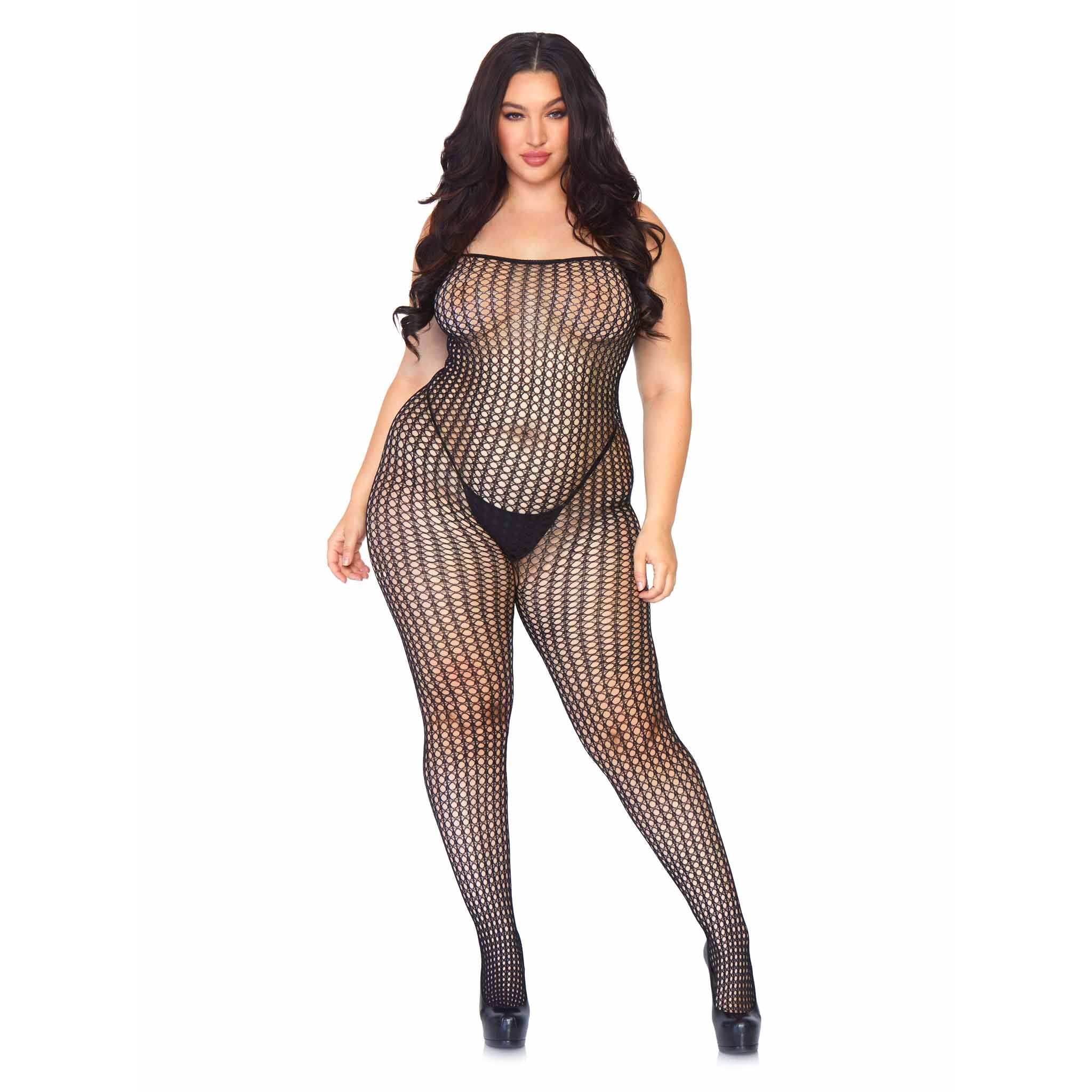 Wicked Games Crochet Net Bodystocking