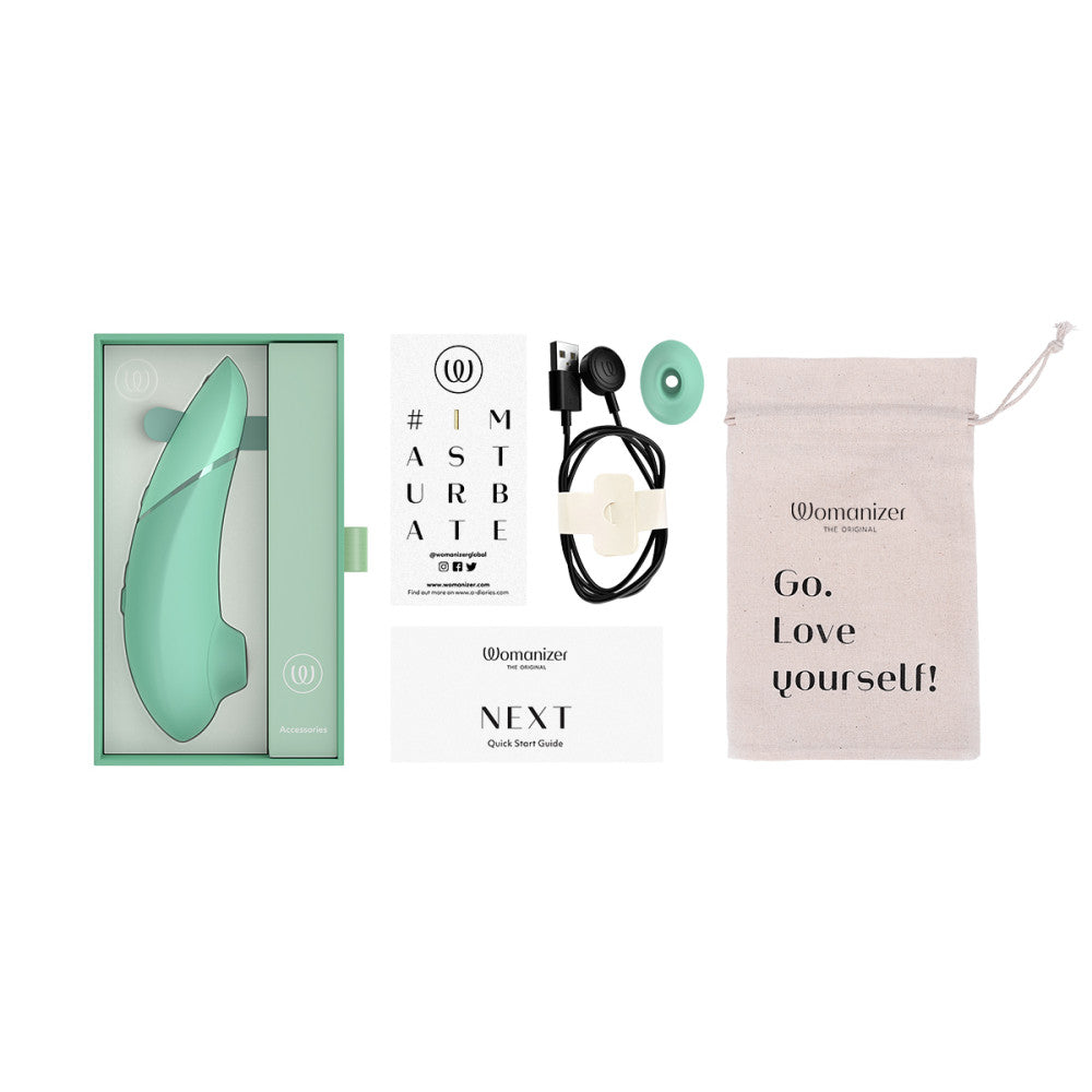 Womanizer Next 3D Climax Control Pleasure Air Clitoral Stimulator