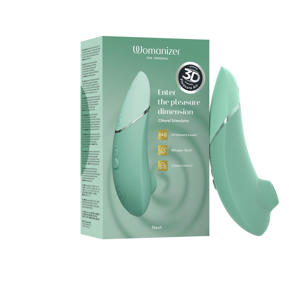 Womanizer Next 3D Climax Control Pleasure Air Clitoral Stimulator