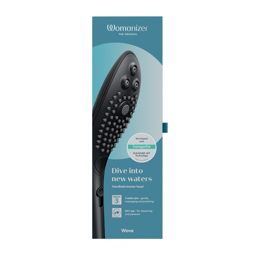 Womanizer Wave Shower Head & Water Massage Clitoral Stimulator