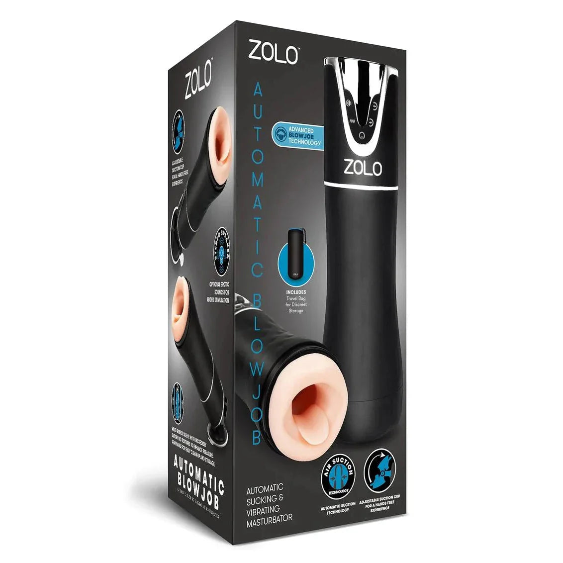 Zolo Automatic Blowjob Sucking & Vibrating Masturbator