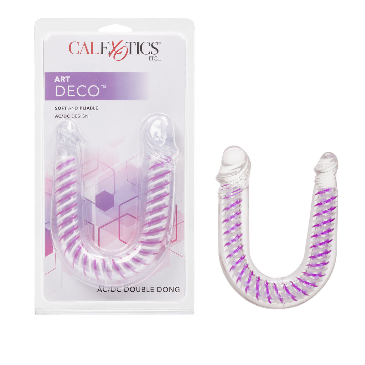 Art Deco Double Anal Dildo