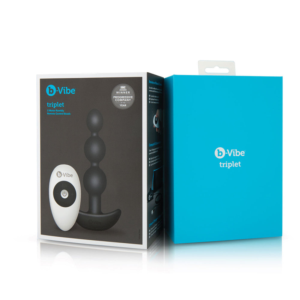 b-Vibe Triplet Remote Control Anal Beads