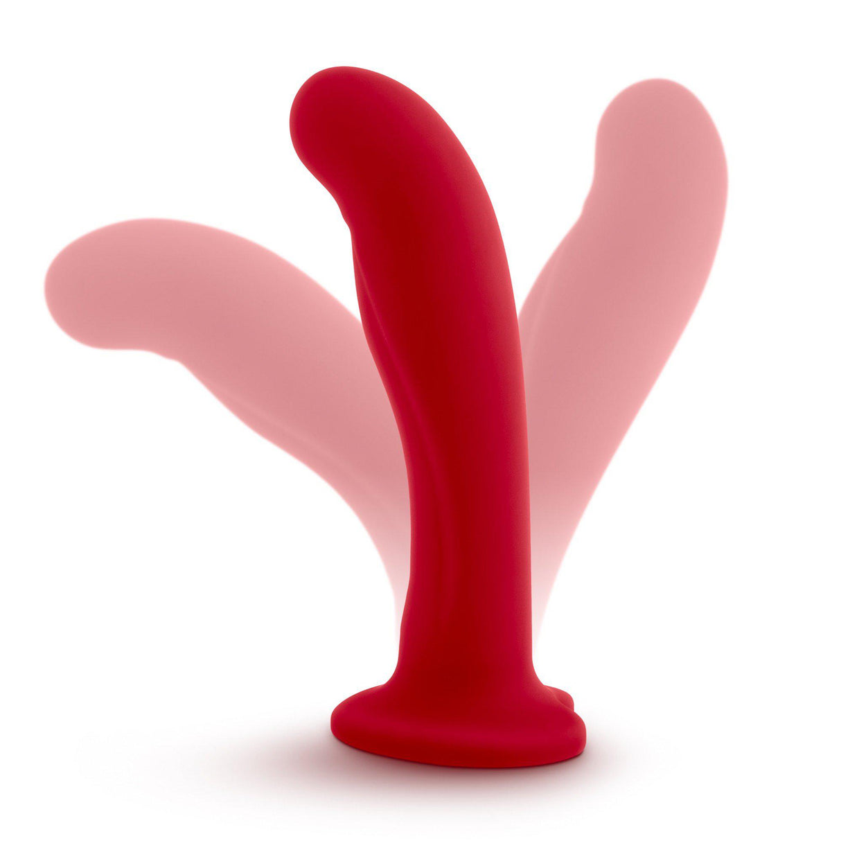 Blush Temptasia Jezebel Curved Silicone Dildo for Strap On