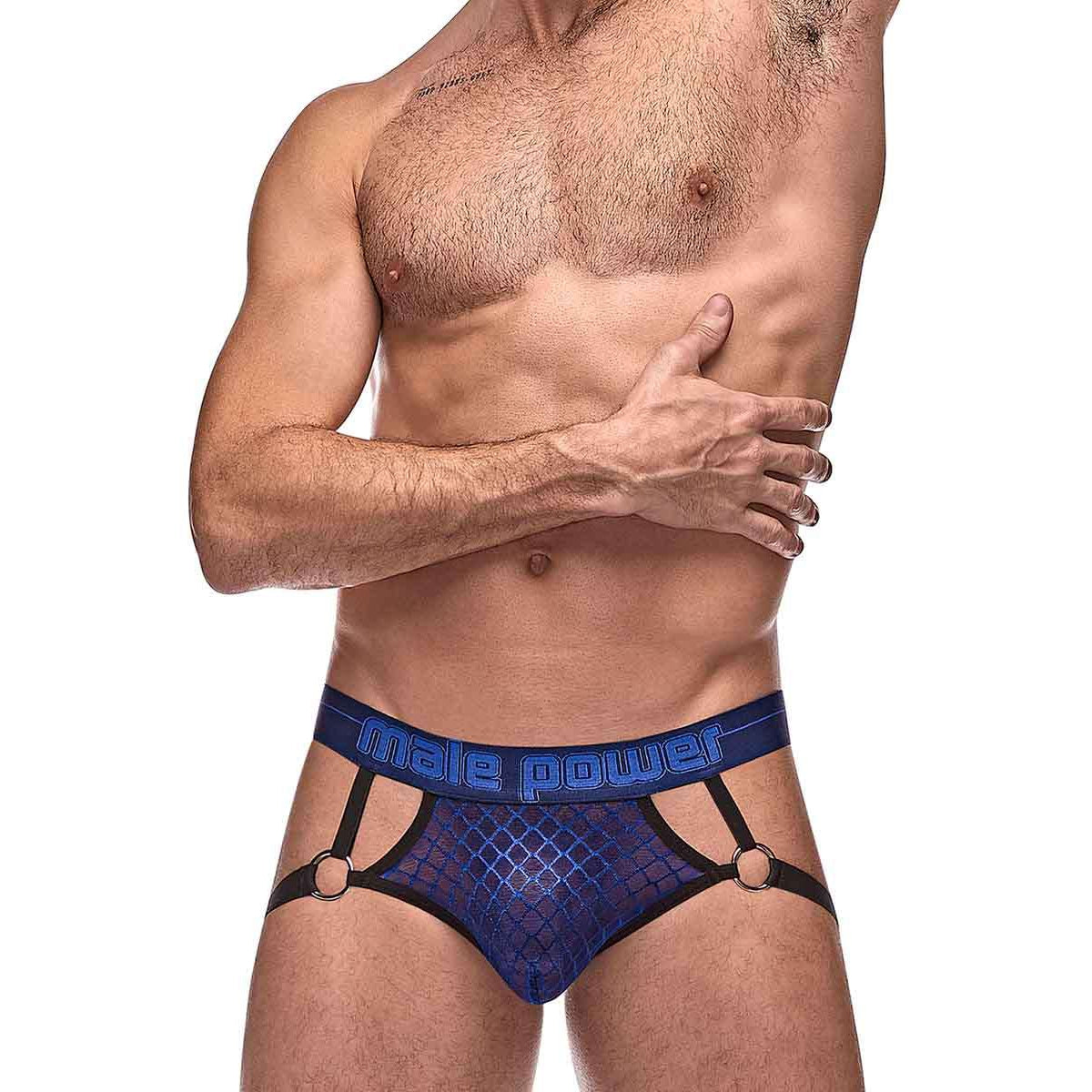 Diamond Mesh Jock Ring