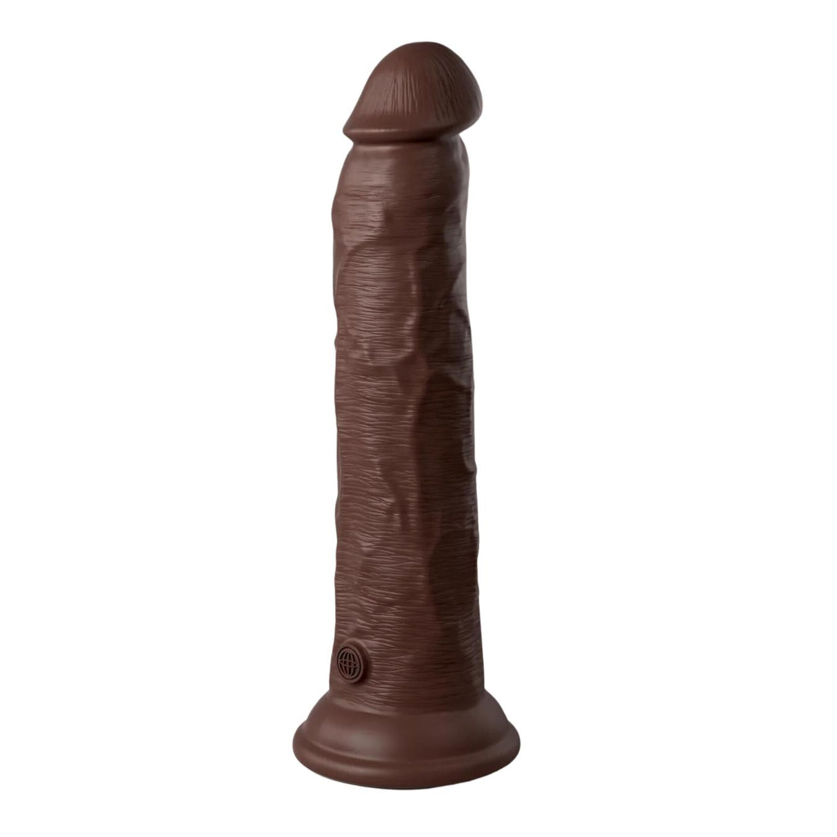King Cock Elite 9 Inch Dual Density Vibrating Silicone Dildo