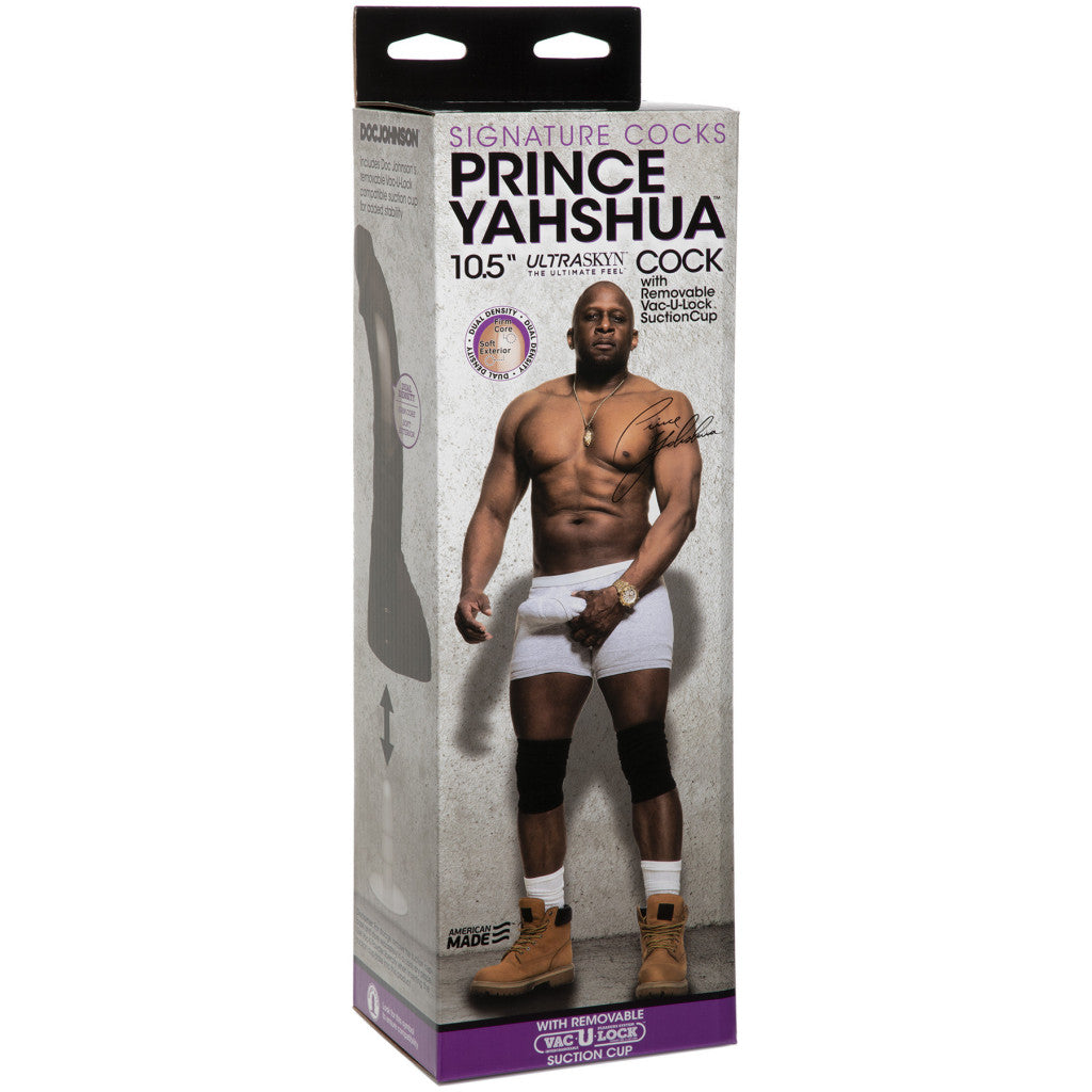 Prince Yahshua 10.5 Inch Ultraskyn Vac-U-Lock Dildo