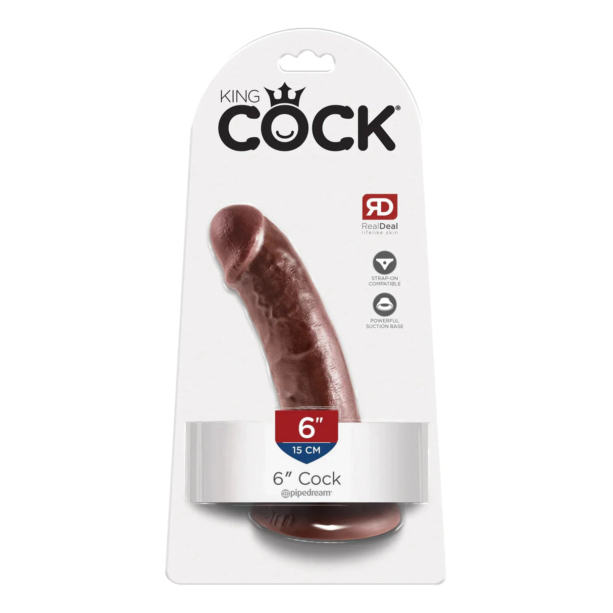 King Cock 6 Inch Realistic Feeling Dildo