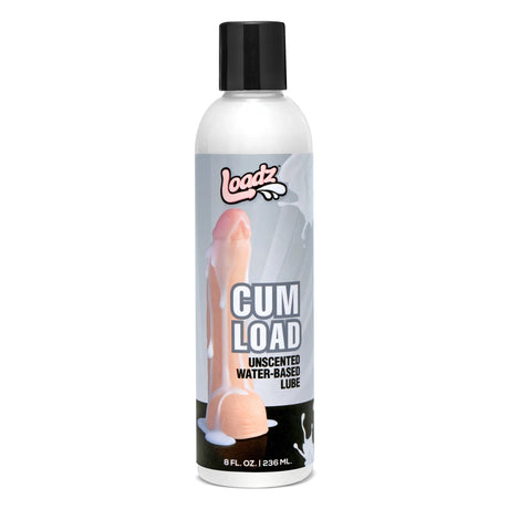 Loadz Cum Load Unscented Water Based Lube - 8oz
