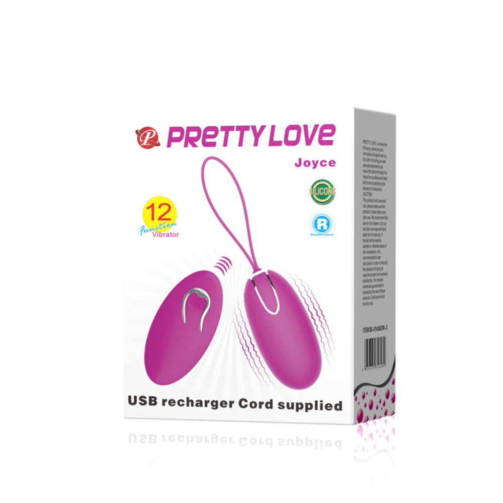 Pretty Love Joyce Rechargeable Remote Control Bullet Vibe