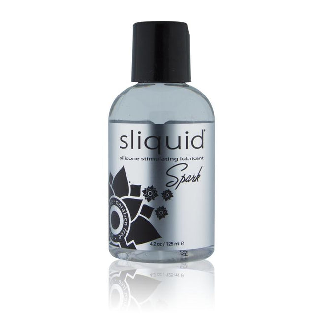 Sliquid Spark Silicone Stimulating Lubricant - 4.2oz