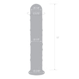 10 Inch Extra Large Glass Dildo