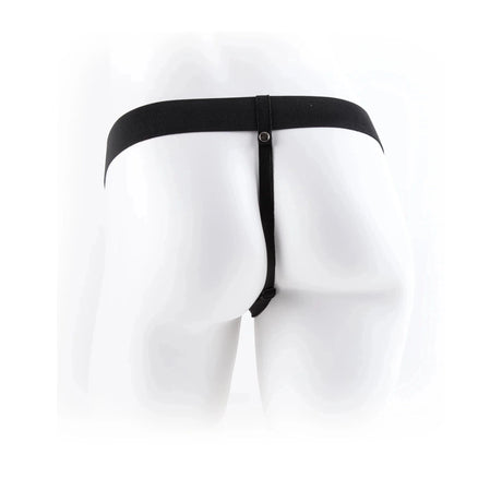 11 Inch Vibrating Hollow Strap-On Penis