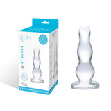 4" Glass Butt Plug