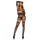 5-Piece Rhinestone Fishnet Set
