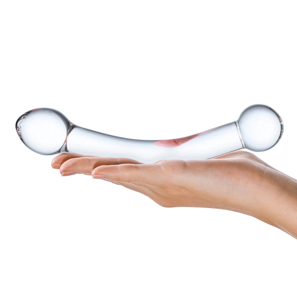 7 Inch Curved Glass G-Spot Stimulator