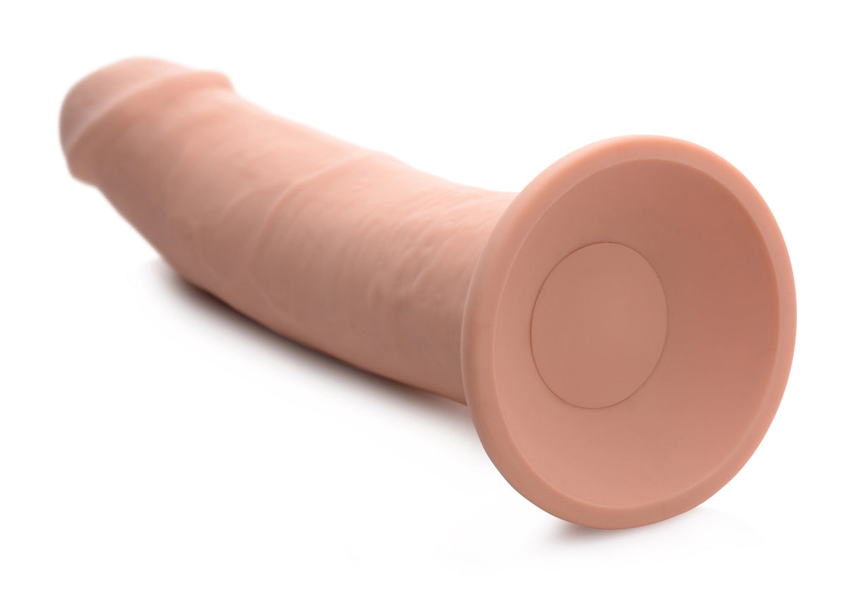 7X Inflatable and Vibrating Silicone Dildo