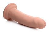 7X Inflatable and Vibrating Silicone Dildo