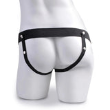 7.5 Inch Realistic Hollow Squirting Strap-On Dildo with Balls