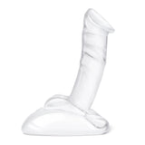 7.5 Inch Rideable Standing Glass Cock With Stability Base