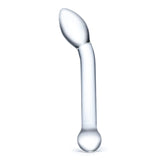 8 Inch Slimline G-Spot Glass Dildo