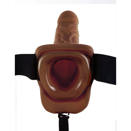 9 Inch Realistic Hollow Strap-On Dildo with Balls