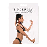 Amber Collar with Leash