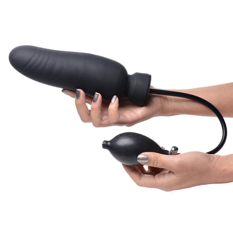 Ass-Pand Inflatable Silicone Dildo