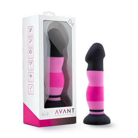 Avant D4 8 Inch Silicone Dildo